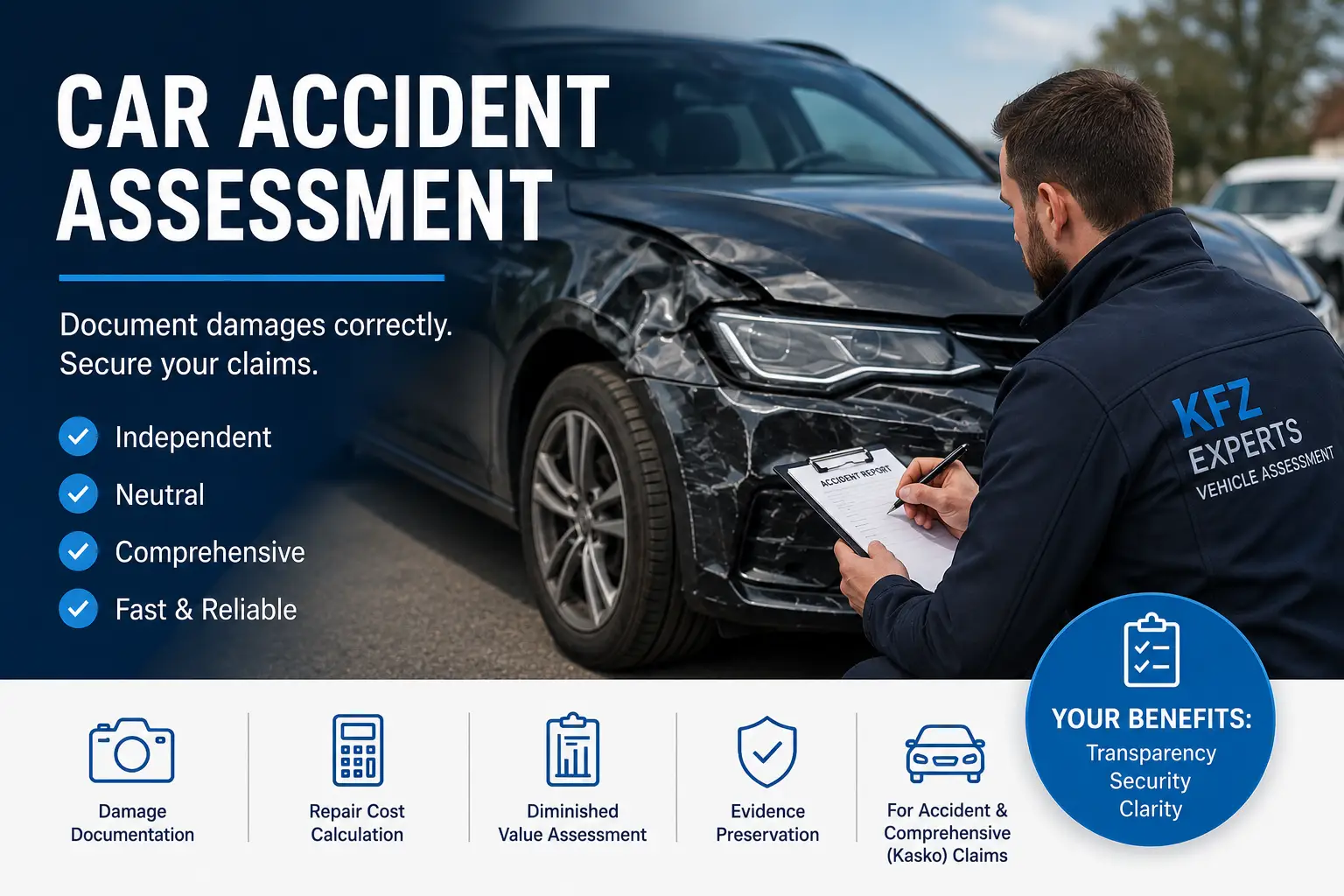 Vehicle damage assessment after an accident: What you need to know after a traffic accident